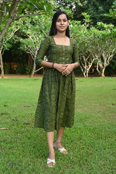 BlimZone New design Stitched Sambalpuri One Piece